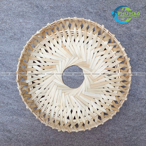 Cestas de bambú de alta calidad cesta de almacenamiento de frutas de Vietnam para celebraciones sostenibles decoración del hogar - Product Image 3