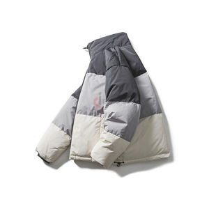 2024 ยอดนิยมแขนยาวคอ Warm Men ปักเป้าแจ็คเก็ตผู้ขายชั้นนํา PLUS ขนาดโลโก้ที่กําหนดเองผู้ชายปักเป้าแจ็คเก็ต - Product Image 5