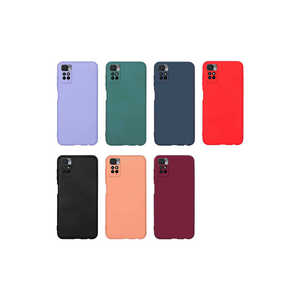 Netzy Premium Light Pink Silicone Protective <b>Case</b> for Xiaomi Redmi Note 11S Soft Touch Lansman Back Cover-Stylish INS Design - Product Image 3