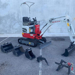 Mini-excavatrice Takeuchi TB240, 4 tonnes, compacte, diesel, sur chenilles, équipement de construction hydraulique - Product Image 2