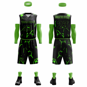 Wholesale in Stock <b>Basketball</b> Men <b>Basketball</b> Jersey And <b>Shorts</b> Quick Drying Custom Design <b>Basketball</b> Uniforms - Product Image 2