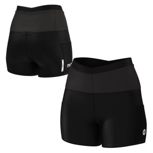 Shorts de cyclisme noirs 360 pour femmes - Cuissardes - Product Image 5