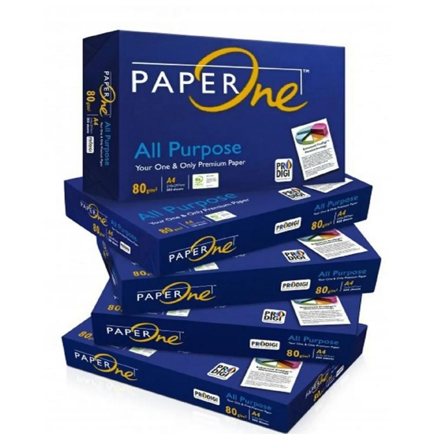 Bulk PaperOne Premium A4 Copy Paper 70gsm / 75gsm /80gsm con consegna veloce