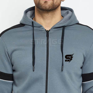 Trajes Deportivos de Invierno Personalizados de Alta Calidad para Hombre, con Capucha, Casuales, Lisos, Ecológicos, Ligeros, para Moda y Deporte - Product Image 5