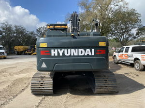 Offre d'enchères très demandée pour une pelle sur chenilles HX210AL 2023 avec hydraulique à haut débit, godet et pince hydraulique - Product Image 2