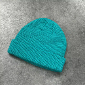 Gorros de Punto Acrílicos de Invierno de Diseño Personalizado al por Mayor del Fabricante, Gorro de Punto Tipo Waffle con Logotipo Personalizado para Hombre y Mujer - Product Image 3
