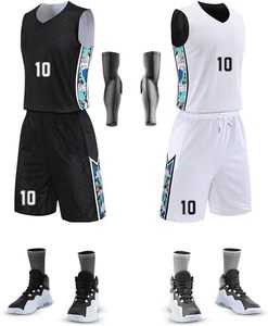 Venta caliente al por mayor de los hombres personalizados de malla de baloncesto Jersey sublimación uniformes deportivos pantalones cortos ropa de baloncesto Reversible - Product Image 1