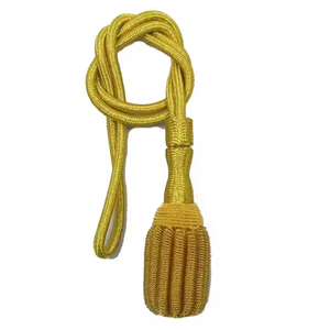 2025 Antique Épée Noeud Glands Cordon En Gros Polyester Bullion Fil Filet Uniforme Accessoires Coupe Noeuds - Product Image 5