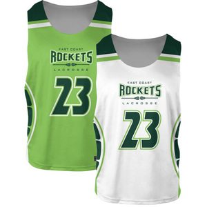 Maillots de lacrosse réversibles les plus vendus, logo personnalisé, séchage rapide, anti-odeur, 100 % polyester, ensembles de haute qualité, unisexe adulte - Product Image 1