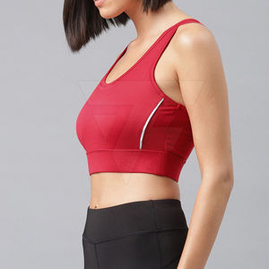 Meilleure qualité femmes Fitness sport soutien-gorge séchage rapide respirant Spandex doublure confortable élégant taille XL lavé Technique - Product Image 4