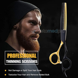 Ciseaux à effiler simples pour salon de coiffure, 30-40 dents, outil professionnel, ciseaux à effiler simples légers pour la coiffure - Product Image 5