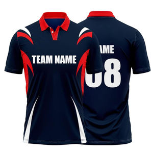 Polo de Alta Calidad con Diseño Personalizado OEM, Diseño de Flamenco Negro y Rosa, Tejido Transpirable de Secado Rápido, Listo para el Logotipo del Equipo - Product Image 2