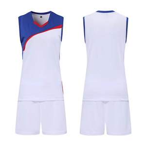 Wholesale High Quality 100% Polyester Material Quick Dry Breathable Custom Logo Outdoor Sports Wear <b>Volleyball</b> Uniform for - Product Image 4