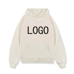 Sweat à capuche surdimensionné pour hommes du fabricant 500g en coton épais Logo personnalisé de haute qualité pour pull lourd de style 3D à impression bouffante - Product Image 2