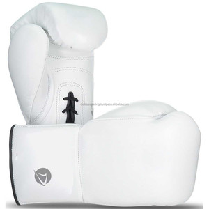 Guantes de combate personalizados profesionales para Kickboxing y entrenamiento de lucha Guantes de boxeo de cuero PU cómodos - Product Image 1