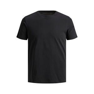Camiseta de algodón de alta calidad para hombre, camiseta suave anticontracción con cuello redondo, ropa informal de moda lisa, camiseta de verano - Product Image 3
