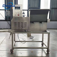 Machine automatique de formage de galettes à haute capacité, 2100-4200 PCS/H, pour la fabrication de burgers de viande, destinée à la transformation alimentaire commerciale