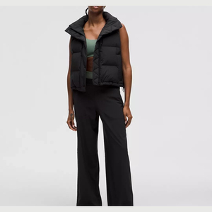 Chaleco Acolchado Clásico para Mujer, Ligero, Cálido, Elegante, Sin Mangas, Prenda Exterior Cómoda, Venta al por Mayor, OEM, ODM, Personalizado 2025 - Product Image 1