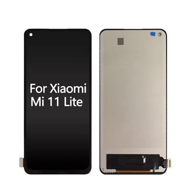 Bulk Supply Mi 11 Lite 5G Mobile Phone LCD Touch Screen Replacement High Quality 1 Year Warranty Original Digitizer Frame 100%