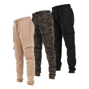 Hot Selling Mens Lightweight Sweatpants Fleece Cotton Drawstring Fitness Cargo Joggers for Men with Pockets - Product Image 5