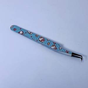 Pinces à épiler pointues en acier inoxydable pour extensions de cils - Product Image 4