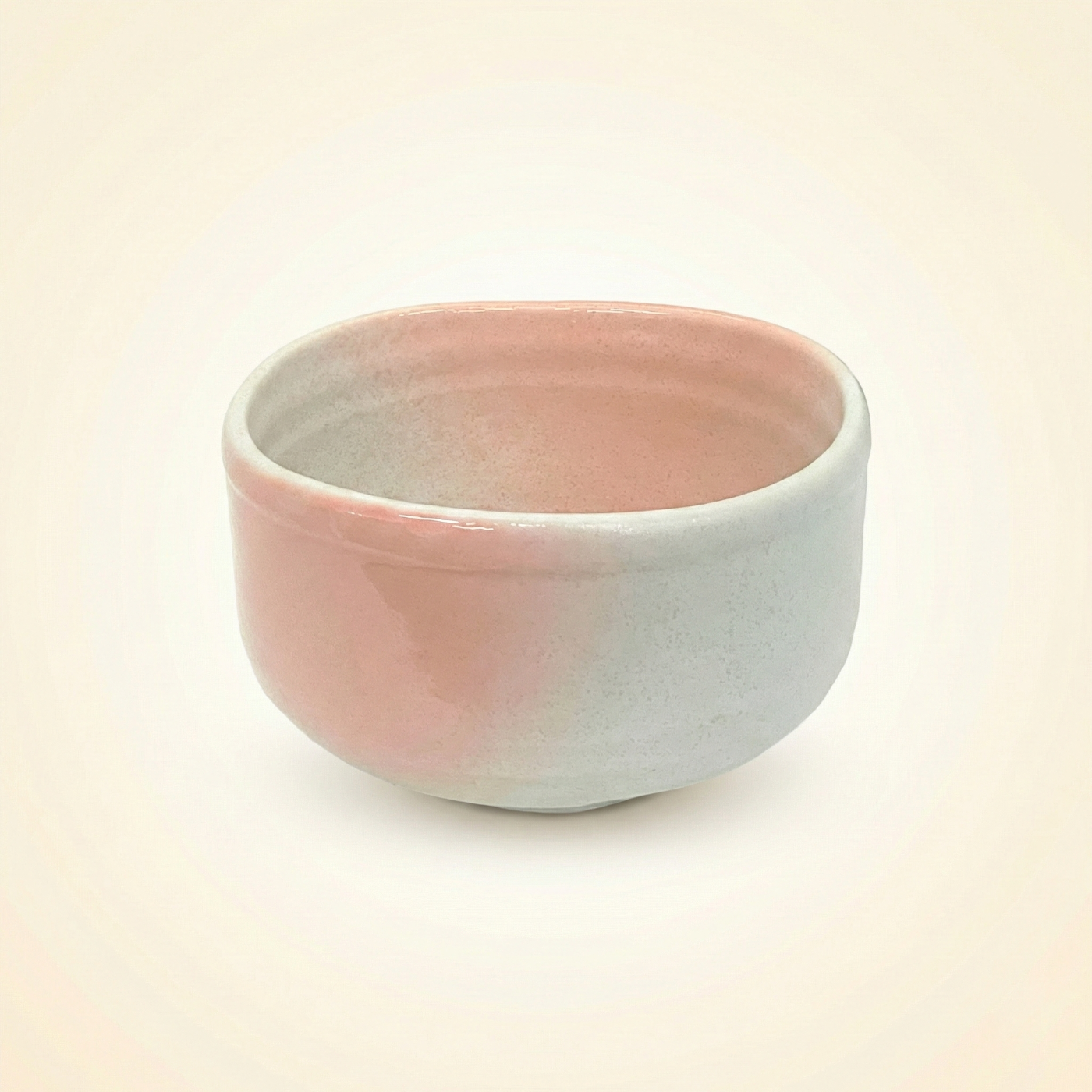 Yamaki Kiln "Spring Blush" Pink Matcha Bowl