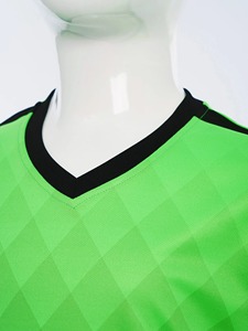 Boys Soccer Training Uniform Sports Set Short Sleeve Contrast Color T-<b>shirt</b> with Shorts Soccer Uniform Sets Outfits - Product Image 4