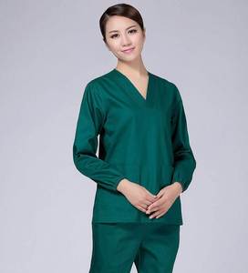 Juego de uniformes médicos de enfermería para mujeres hecho a medida de alta calidad uniformes hospitalarios completos para trabajar hechos de Spandex - Product Image 6