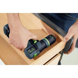 Taladro Inalámbrico Festool TXS 12 2,5-Plus de 12V con 2 Baterías, Cargador y Estuche - Product Image 5