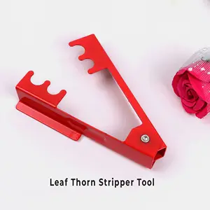Professional Leaf Thorn Stripper Kit Stripping Tool Thorn Remover Cut Pruning Shears for Flower, Roses & Garden