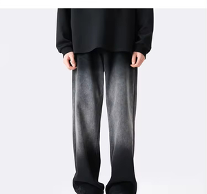 Modern <b>Men</b>’s Baggy Denim Pants Premium Streetwear Collection Oversized Loose Fit <b>Wide</b> <b>Leg</b> <b>Jeans</b> Durable - Product Image 4
