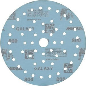 Disque de ponçage adhésif GALAXY Grip Multifit 150 mm, grain 800, pour bois/métal/peinture/plastique, 72 trous - Céramique/Corindon - Product Image 1