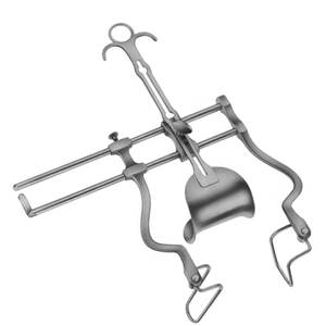 WULLSTEIN 130 mm Rétracteur chirurgical orthopédique manuel à maintien automatique, en acier inoxydable, à bout arrondi, pour chirurgie abdominale - Product Image 4