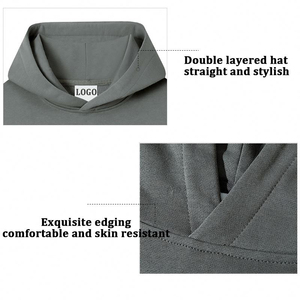 2025 Winter Flannel Unisex Men's Hoodies & Sweatshirts Wholesale Customizable <b>Spring</b> Hot <b>Sale</b> - Product Image 3