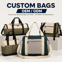 Sac fourre-tout en toile grande capacité pour femmes et hommes, sac bandoulière sportif multicolore, sac de voyage et de sport multi-poches avec fermeture éclair