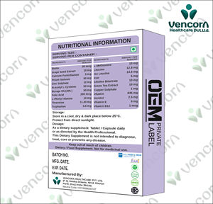 Capsule de soin capillaire de qualité supérieure et efficace 04 Nutraceutique Approuvé par l'USFDA Fabrication tierce partie - Product Image 2