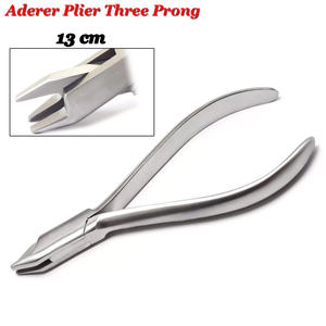 Alicate de ortodoncia Aderer, alicates de triple pico para doblar alambre Dental de tres puntas, laboratorio - Product Image 1