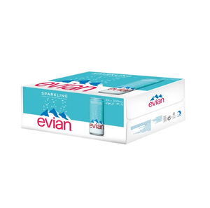 Multipack bidon d'eau pétillante Evian 330ml x 4 - Product Image 4