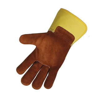 ถุงมือหนังกันบาดกันไฟผลิตโดยถุงมือทำงานคุณภาพสูง - Product Image 6