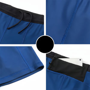 Vêtements de sport personnalisés pour hommes, shorts de compression de gymnastique pour hommes, expédition DDP - Product Image 3