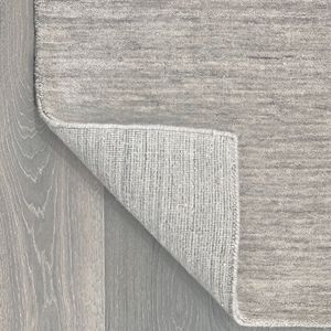 Tapis moderne pour la maison, en velours de cristal antidérapant réversible, en laine, couleur unie, polyester, fabrication mécanique, technique de tissage, vente en gros - Product Image 4