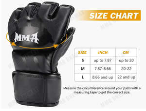 Gants MMA robustes pour sparring Grappling et arts martiaux Conception respirante confortable pour les longues séances d'entraînement - Product Image 5