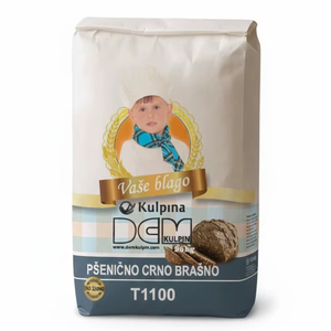 DEM T1100 Black Wheat <b>Flour</b> 25kg Bag Bakery Bread <b>Flour</b> Supply - Product Image 1