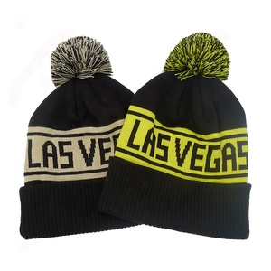 หมวกบีนนี่ถักไหมพรมปอมปอมหมวกบีนนี่สำหรับฤดูหนาวหมวกบีนนี่ถักทำจากอะคริลิคถัก100% ใหม่2025 - Product Image 5