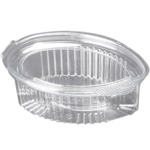 OSK 50 Tazones Desechables de PET con Pared Ondulada, Aptos para Alimentos, para Aperitivos, Bebidas Frías, Pan, Pastel, Leche - Product Image 1