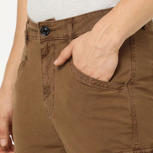 Pantalones Cargo de cintura alta, diseño de bolsillo de lona de algodón informal con estilo, usable y superventas, nuevo artículo fresco - Product Image 4