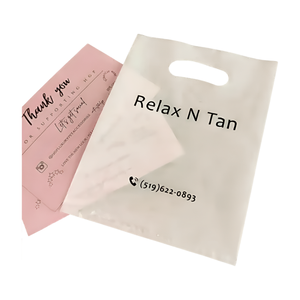 Bolsas de joyería con logotipo personalizado, regalo de la mejor calidad, bolsa sencilla, bolsa de compras grande con asa troquelada de fabricación de Vietnam - Product Image 5