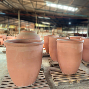 Haute qualité personnalisé grand extérieur en céramique décor de jardin Pots de fleurs jardinières motifs uniques vastes couleurs décorations d'hôtel - Product Image 5