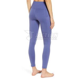 Leggings de yoga à taille élastique, fabriqués en usine, best-sellers, vêtements de fitness, couleur et taille personnalisées. - Product Image 3