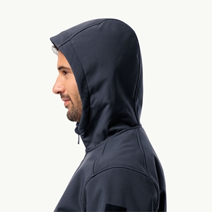 Veste d'hiver imperméable style doudoune pour hommes avec col à capuche et broderie en gros de tissu fabriqué au Pakistan - Product Image 4